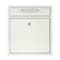 Adiroffice Medium Wall Mountable Mailbox with Key Lock ADI631-05-WHI - alternate 5